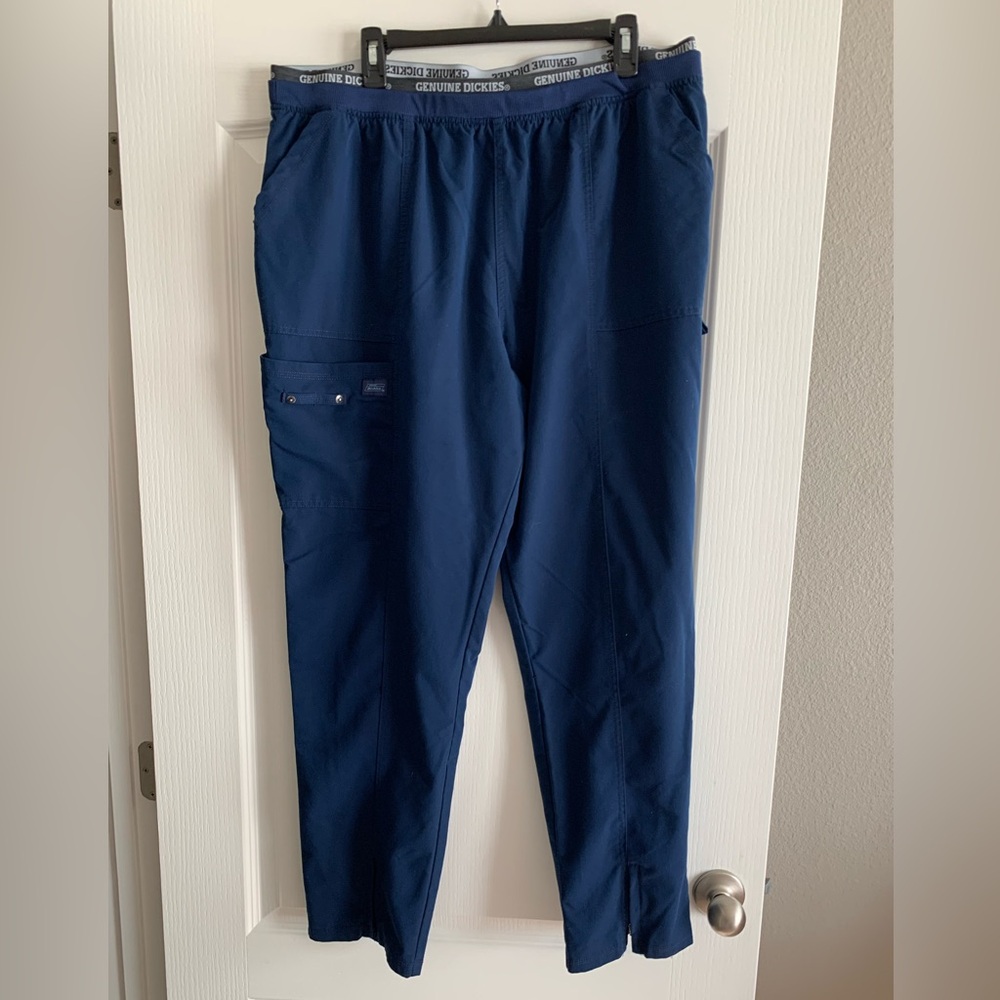 Dickies navy scrub pants-bottoms size 2XL
